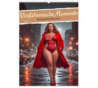 Verführerische Momente - Klassische Kurven (Wandkalender 2026 DIN A2 hoch), CALVENDO Monatskalender: Ein verführerischer Kalender, in dem füllige und ... zeitloser Schönheit und Stil präsentieren.