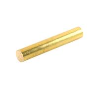 Verga di rame, Barra di rame tonda aste solide barra for tornio for robot fai da te lunghezza 200 mm, diametro 20 mm