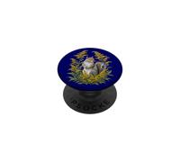 Verga d'oro e scoiattolo grigio PopSockets PopGrip Adesivo