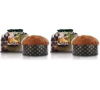 Vergani Panettone ai Marron Glacé, 750g (Confezione da 2)