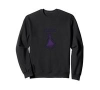 Vergine Celeste Maiden Zodiaco Astrologia Dea Stella Felpa, Unisex per Adulti, Nero, S