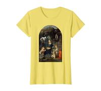 Vergine delle Rocce di Leonardo da Vinci Maglietta, Donna, Limone, S