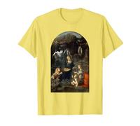 Vergine delle Rocce di Leonardo da Vinci Maglietta, Uomo, Limone, S