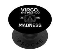 Vergine il metodo nella follia Vergine PopSockets PopGrip Adesivo