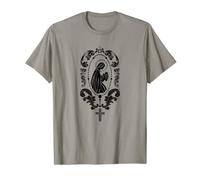 Vergine Maria Camicia Rosario t-shirt Madre di Gesù Maglietta