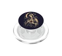 Vergine Maria Cattolica Fede Vintage Devozionale PopSockets PopGrip per MagSafe