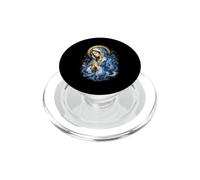 Vergine Maria che scorre Mantello Cattolico Devozionale Preghiera Icona PopSockets PopGrip per MagSafe