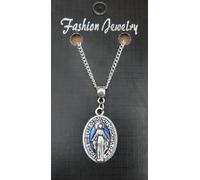 Vergine Maria Ciondolo Collana 45.7cm O 61cm Mamma Di Gesù St San Miriam Ma