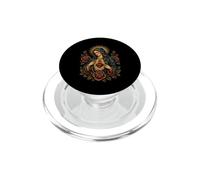 Vergine Maria Cuore Rose Cattolico Icona devozionale PopSockets PopGrip per MagSafe