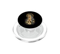 Vergine Maria Floreale Ritratto devozionale Cattolico Arte Sacra PopSockets PopGrip per MagSafe