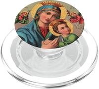 Vergine Maria Madonna Col Bambino PopSockets PopGrip per MagSafe