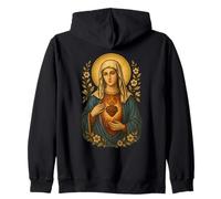 Vergine Maria | Madre Maria | Ave Maria | Nostra Signora Felpa con Cappuccio