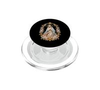 Vergine Maria Ornato Floreale Cattolico Devozionale Arte Sacra PopSockets PopGrip per MagSafe