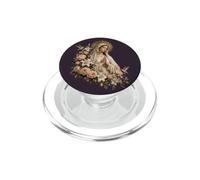Vergine Maria Pregare Floreale Cattolica Fede PopSockets PopGrip per MagSafe