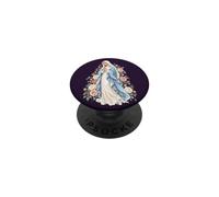 Vergine Maria Preghiera cattolica e devozione mariana PopSockets PopGrip Adesivo