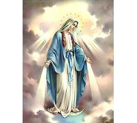 Vergine Maria - Puzzle in legno da 1000 pezzi - Puzzle per adulti Difficile gioco di raccolta di puzzle