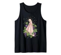 Vergine Maria UVA Floreale Religi Canotta