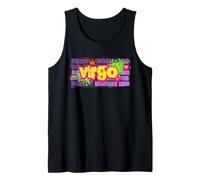 Vergine Zodiaco Graffiti Lettering Astrologia Design Canotta