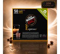 VERGNANO Miscela NAPOLI Capsule Caffè Compostabili Compatibili Nespresso