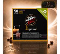 VERGNANO Miscela NAPOLI Capsule Caffè Compostabili Compatibili Nespresso