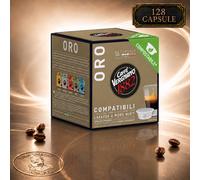 VERGNANO Miscela ORO Capsule Caffè Compostabili Compatibili Lavazza A Modo Mio