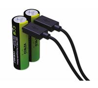 VERICO 2X AA2550 - Batteria ricaricabile agli ioni di litio, AA (batteria stilo), 1