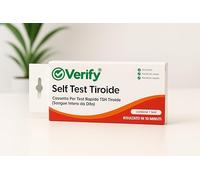 Verify® Self Test Tiroide, Test rapido Il test misura il TSH (Thyroid Stimulating Hormone) nel sangue capillare