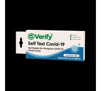 VERIFY Srls TEST ANTIGENICO RAPIDO COVID-19 VERIFY AUTODIAGNOSTICO RILEVAZIONE QUALITATIVA ANTIGENI SARS-COV-2 IN CAMPIONI SALIVARI