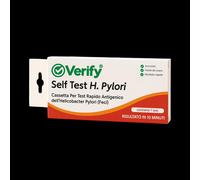 VERIFY Srls TEST RAPIDO VERIFY H PYLORI AUTODIAGNOSTICO RILEVAZIONE QUALITATIVA ANTIGENI HELICOBACTER PYLORI NELLE FECI UMANE