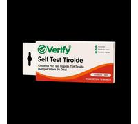 VERIFY Srls TEST RAPIDO VERIFY TIROIDE TSH AUTODIAGNOSTICO RILEVAZIONE QUALITATIVA ORMONE TIREOSTIMOLANTE UMANO TSH NEL SANGUE INTERO