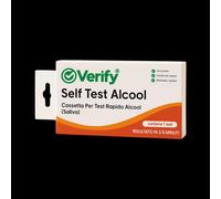 VERIFY Srls VERIFY SELF TEST ALCOL SALIVA CASSETTA