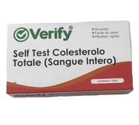 VERIFY Srls VERIFY SELF TEST COLESTEROLO TOTALE SANGUE INTERO DETERMINAZIONE SEMIQUANTITATIVA