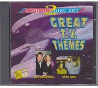 verious - Great TV Themes 2 CD Disc set featuring Moonlighting-Star Trek-and many more *See 2nd picture for list