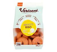 Verisani | Biscotti Riso Yogurt e Limone | Ricetta Artigianale Toscana | Con Olio Extravergine d’Oliva | Senza Palma e Conservanti | Confezione 300 g