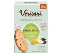 Verisani | Fette Biscottate Multicereale, Cioccolato e Pera | Doppia Cottura Artigianale | Con Olio Extravergine d’Oliva | Senza Palma e Conservanti | 200 g