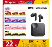 Verison globale CMF by Nothing Buds 42dB Active Noise Cancellation ANC con modalità trasparenza IP54 Ultra Bass Technology 2.0 CMF Buds Wireless Earphone Arancio
