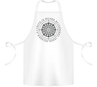 Verità È Guidato da Un Morale Compasso Cotone Grembiule 100% Biologico