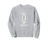 verità e riconciliazione del Giorno dellarancione dei nativi Americani Felpa, Unisex per Adulti, Grigio Melange, L