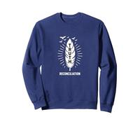 verità e riconciliazione del Giorno dellarancione dei nativi Americani Felpa, Unisex per Adulti, Navy, XL
