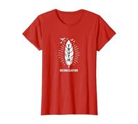 verità e riconciliazione del Giorno dellarancione dei nativi Americani Maglietta, Donna, Rosso, L
