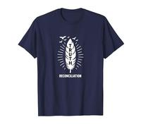 verità e riconciliazione del Giorno dellarancione dei nativi Americani Maglietta, Uomo, Navy, XL