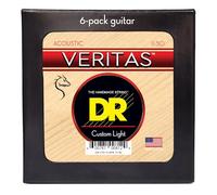 VERITAS™ - Coated Core Technology Corde per chitarra acustica: Custom Light 11-50 (confezione da 6)