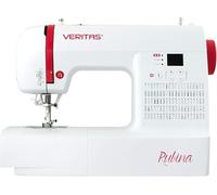 VERITAS Macchina da cucire Rubina I Macchina da cucire digitale per computer, 100 programmi di punti, tensione del filo auto e ausilio per filettatura, tagliafili, lunghezza del punto regolabile,