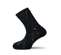 VERJARI® Calze funzionali impermeabili e traspiranti per uomo e donna | Ideali per gli sport all'aperto come ciclismo, escursionismo, corsa, golf | Fibra di bambù | Nero