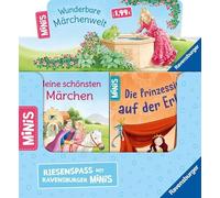 Verkaufs-Kassette "Ravensburger Minis 22 - Märchenwelt": Meine schönsten Märchen / Die Prinzessin auf der Erbse / Das hässliche Entlein / Mein Märchen-Malbuch