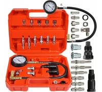Verke Kit Tester Compressione Diesel 70 Bar, Set Adattatori Universali per Motori Auto, Furgoni e Camion TDI HDI