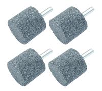 Verkelly Set di 15 pietre abrasive cilindriche 6,35 mm, diametro 3 cm, testa di macinazione