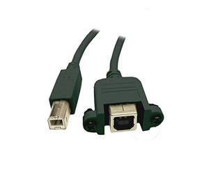 Verlängerung USB 2.0 Stecker B an Einbaubuchse B, 1 m, Good Connections®