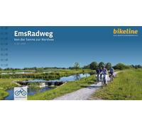 Verlag Esterbauer GmbH Ems Radweg Von der Senne zur Nordsee (Anello, filo)
