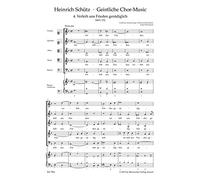 Verleih uns Frieden genädiglich no. 4 SWV 372 - SSATB and Basso Continuo - Partitur